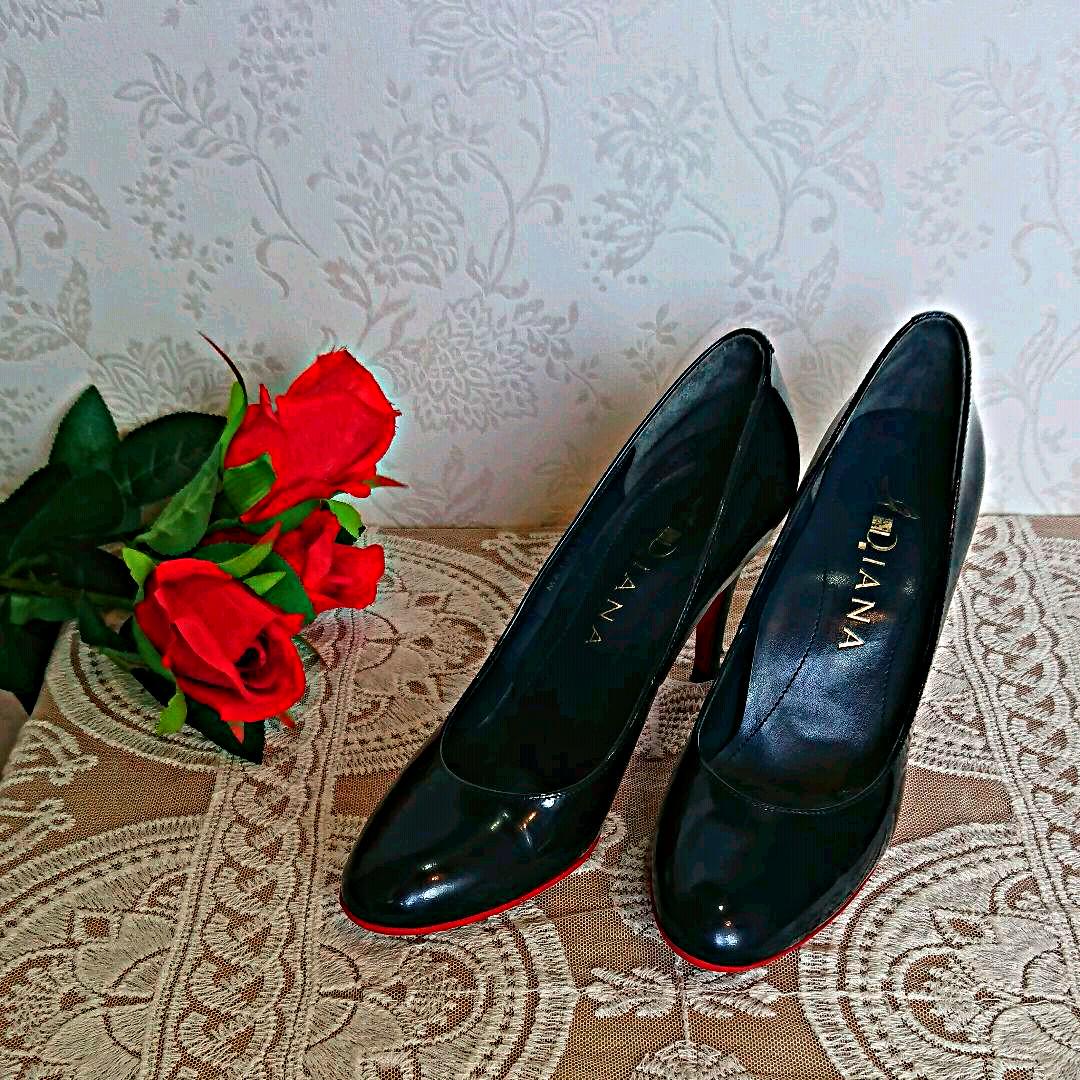 ★新品★　DIANA ワインレッド ハイヒール レッド エナメル ハイヒール DIANA 赤 - メルカリ