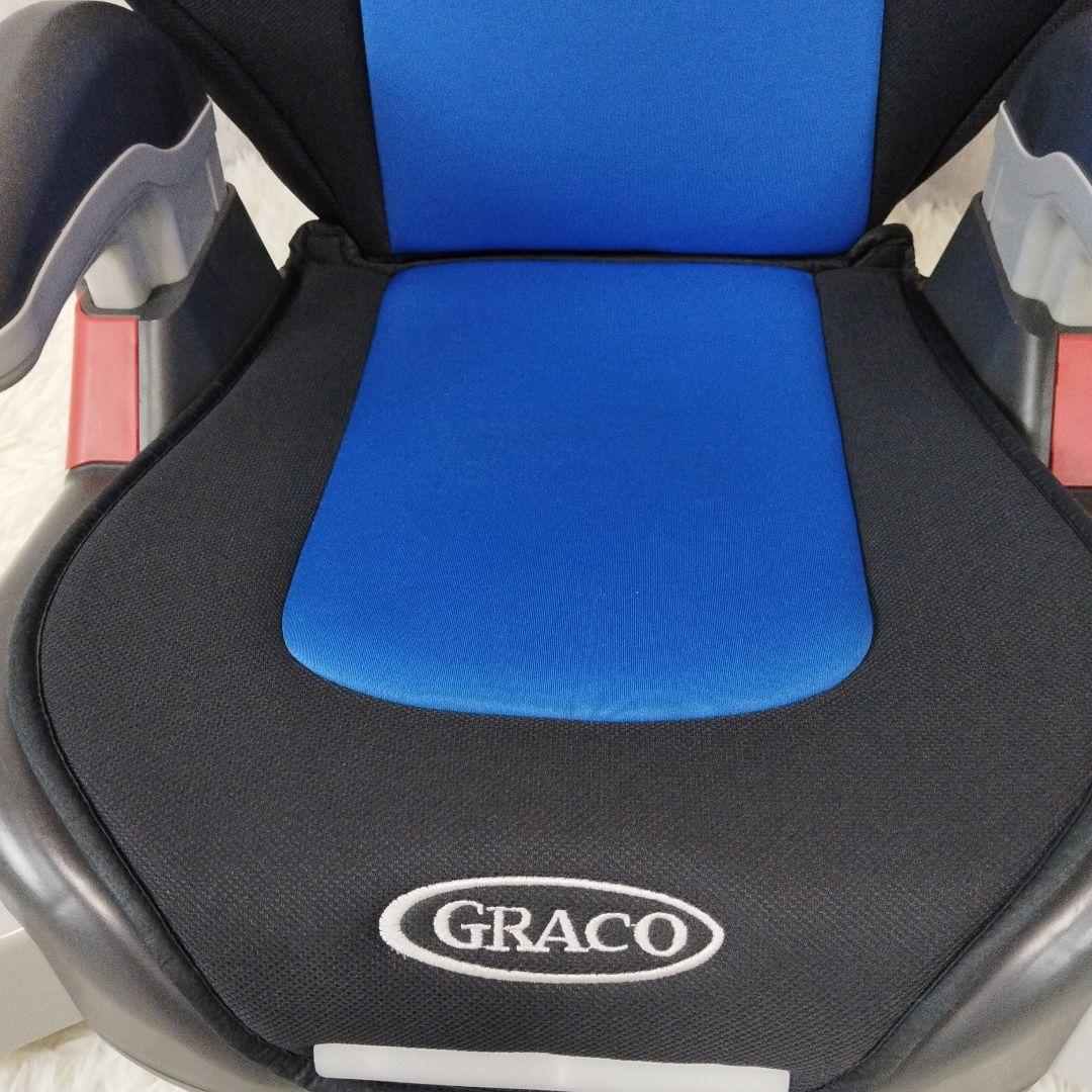 【美品】Graco(グレコ) シートベルト固定 ジュニアシート ジュニアプラス