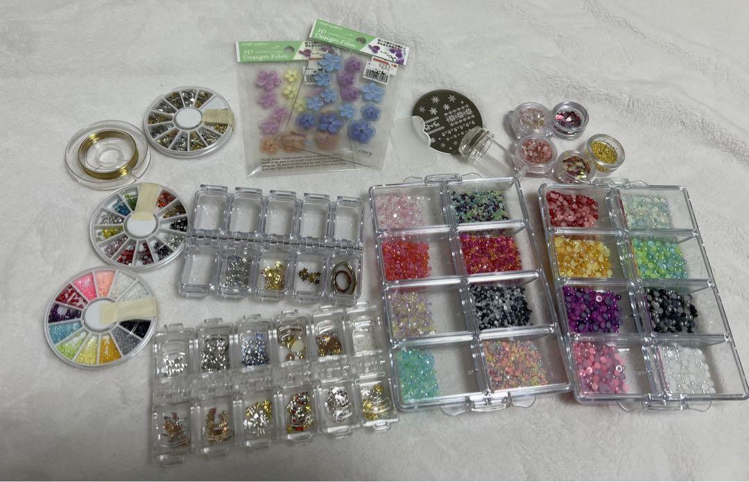 ジェルネイル　3〜4万円相当分　ネイルセット　アクリルパウダー ネイルキット