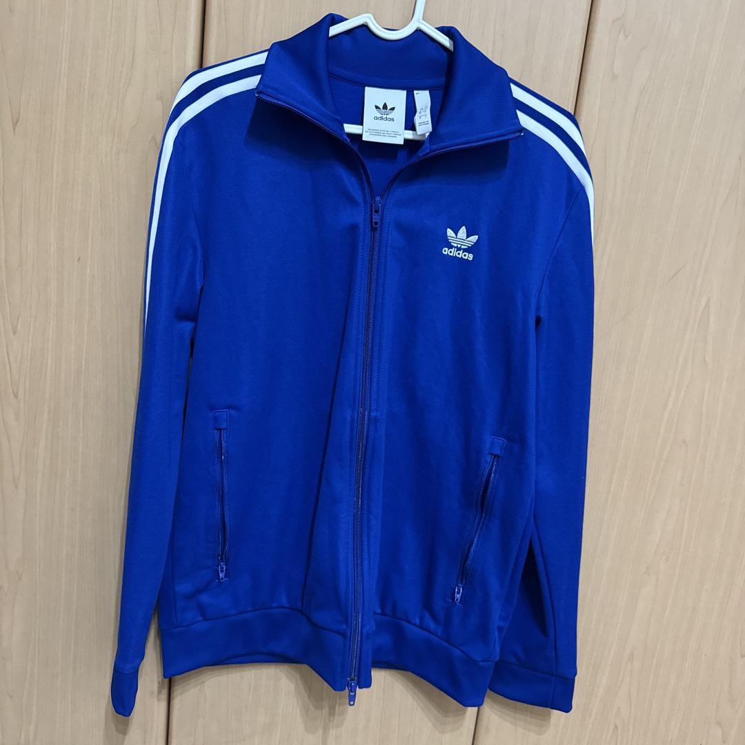 adidas ネイビー/ライトブルー ジャージ Mサイズ