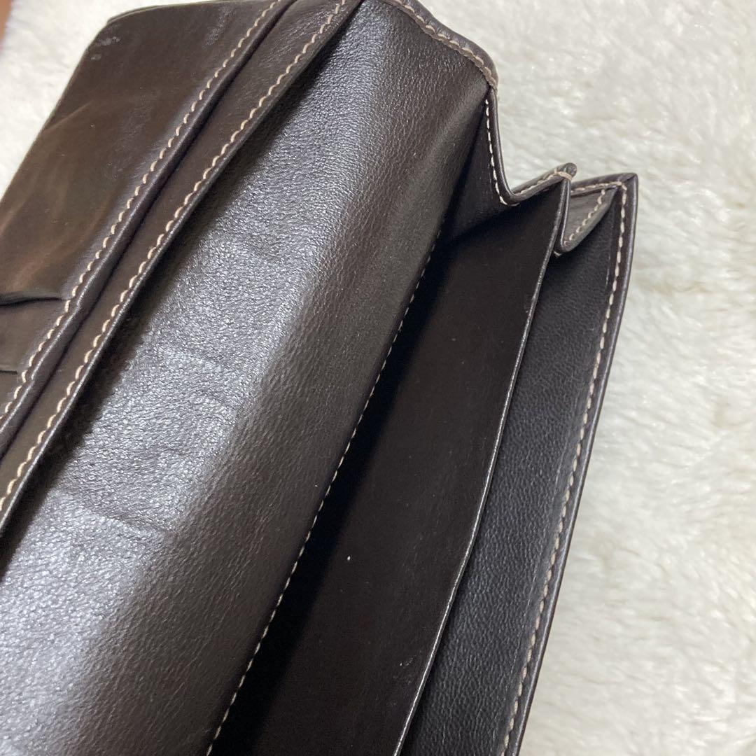GUCCI グッチ GGキャンバス 長財布 ラブリーハート ロゴ金具 ブラウン