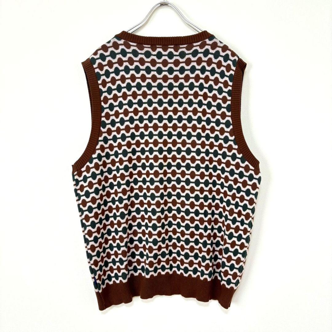 国産品 美品 XL ニットベスト リンク Vest Knit Link ボット BoTT トップス