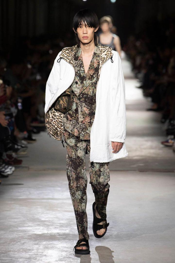 【美品】DRIES VAN NOTEN レオパード　リバーシブルジャケット