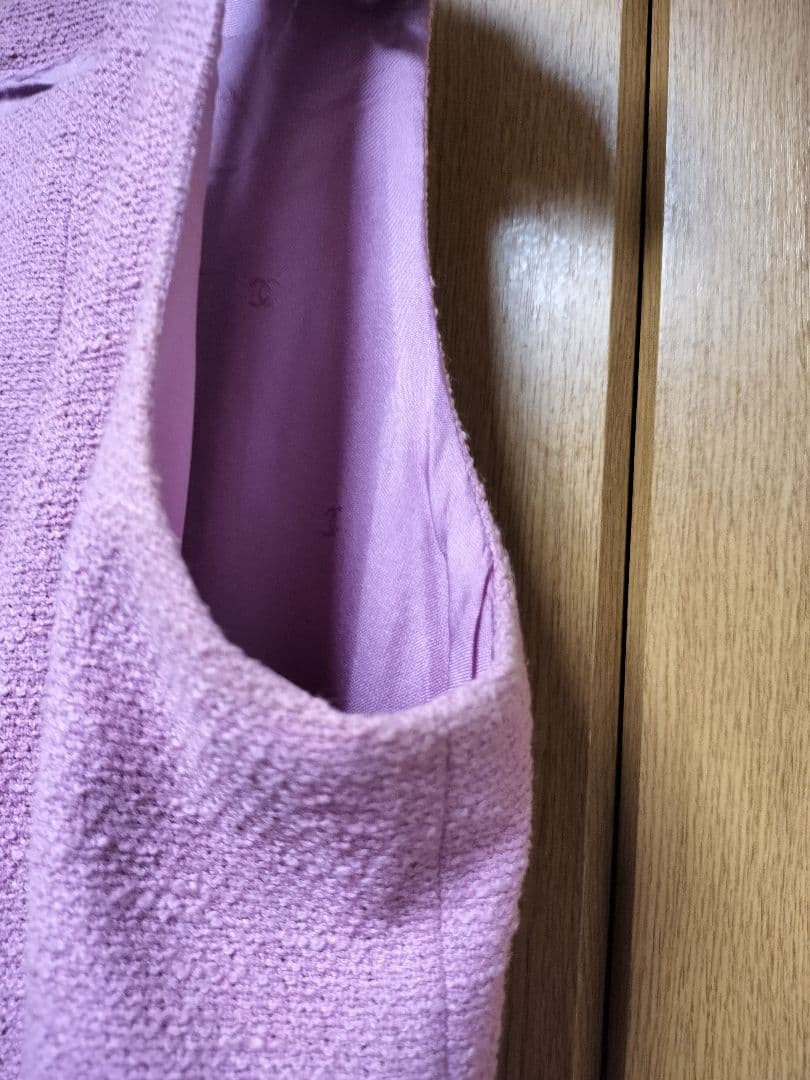 ヴィンテージシャネルCHANEL ワンピース 42 ピンクL CHANEL DECORATOM_COM_BR