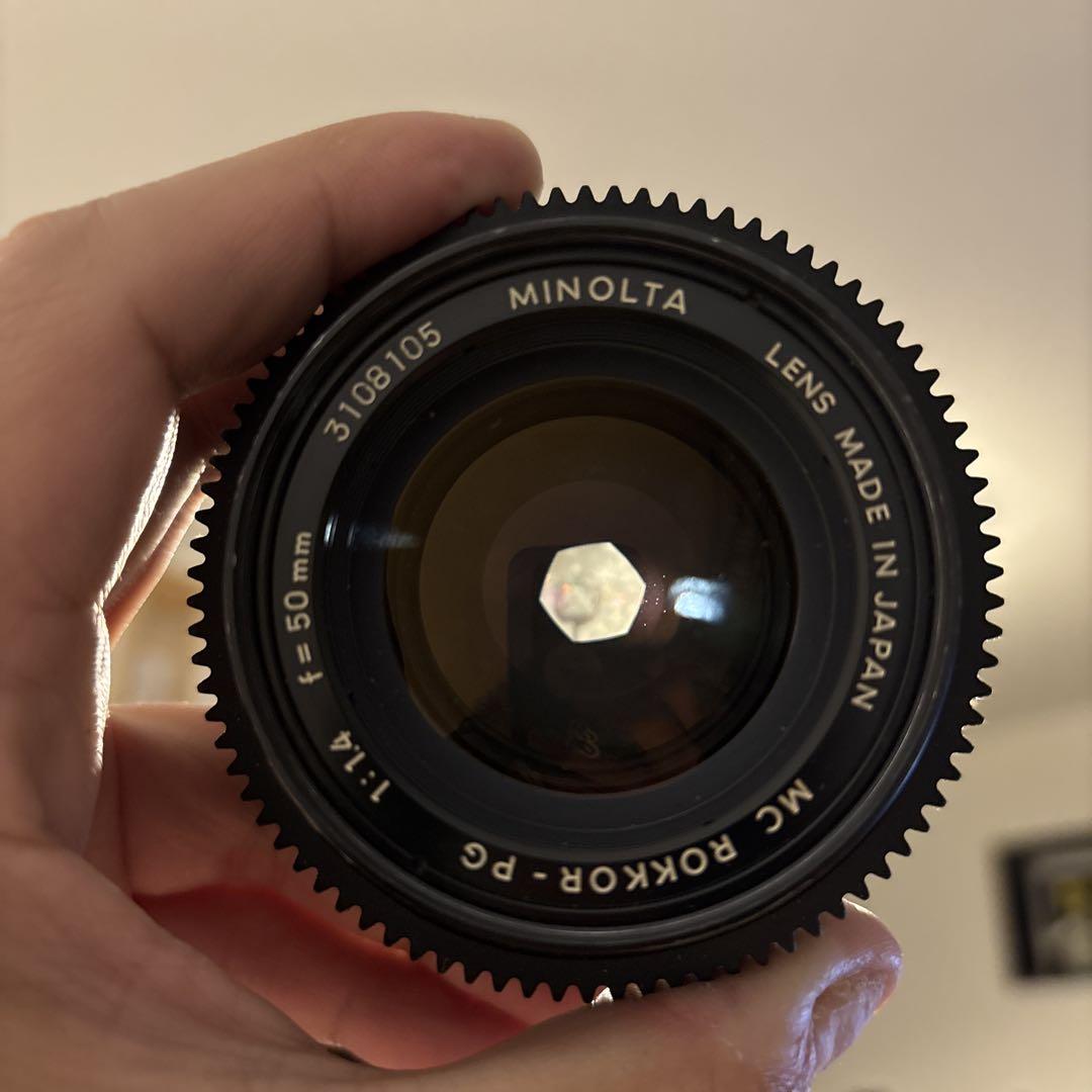 MINOLTA MC ROKKOR-PG PF レンズセットplus Lマウント