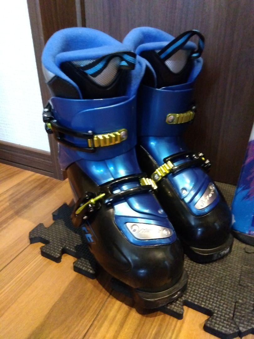 新作 美品/NORDICA/学生・レディース向け/スキーセット/メンテ・Wax済✓ スキー
