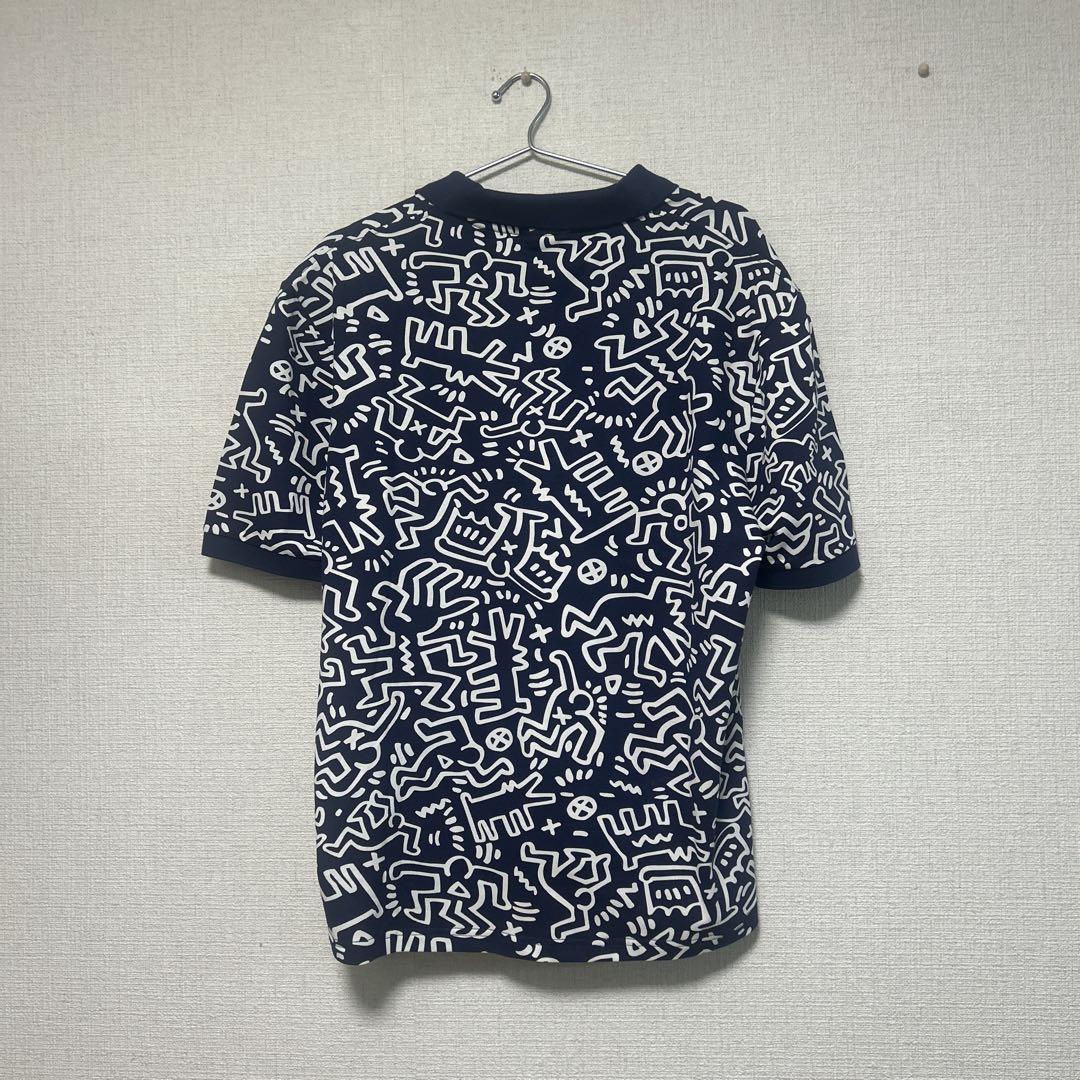 ★激レアXL★ lacoste × Keith haring ポロシャツ　総柄