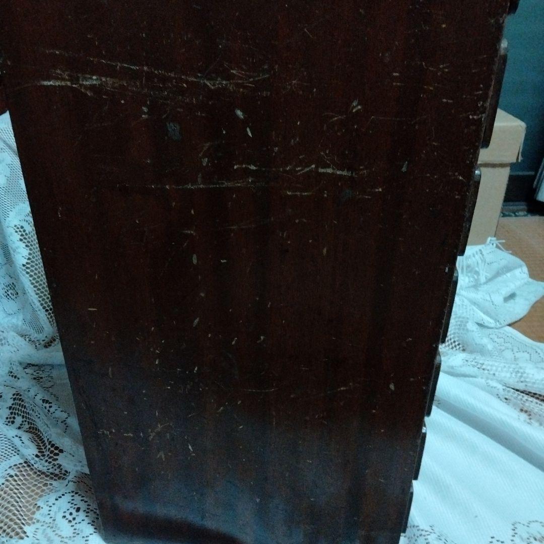 昭和レトロ　③小物入れ　書類入れ 引き出し7段　古道具　高さ約55cm