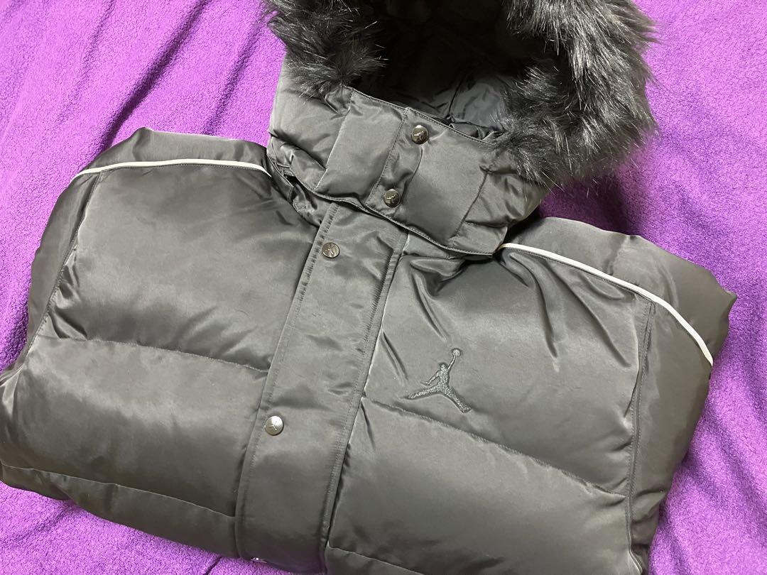 即発送 Supreme Jordan Puffer Jacket ダウン 黒 L