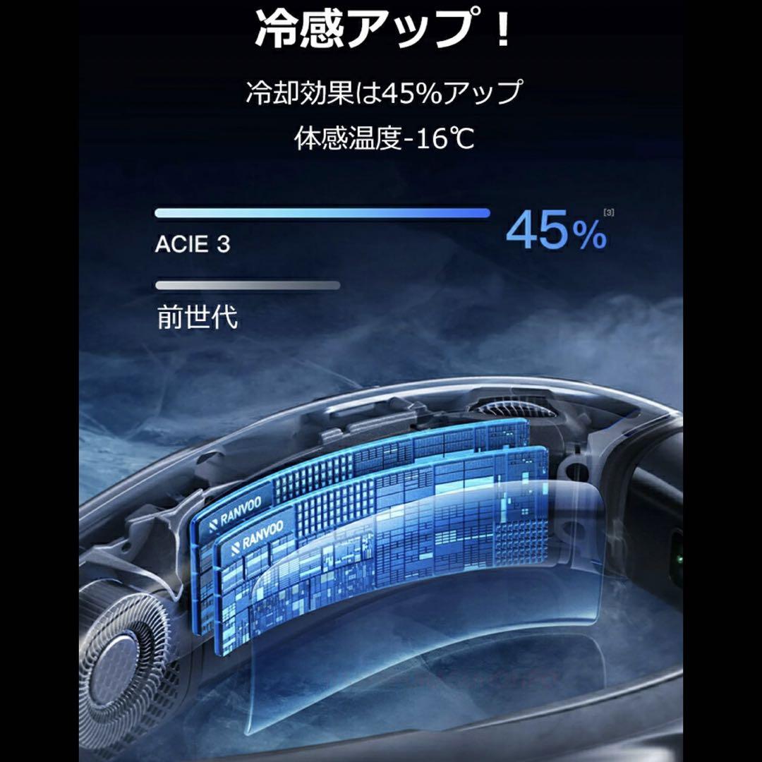 RANVOO AICE3 AIネッククーラー 7000mAh 冷暖兼用