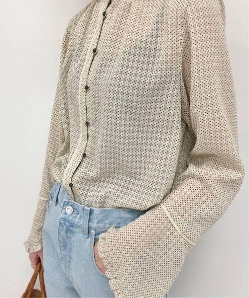 IENA LA BOUCLE ブライトサッカーブラウス