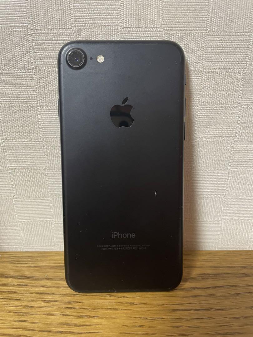 スマートフォン本体 iPhone - iPhone 7  Black 256 GB iPhone 7 Black 256 GB SIMフリー スマートフォン本体
