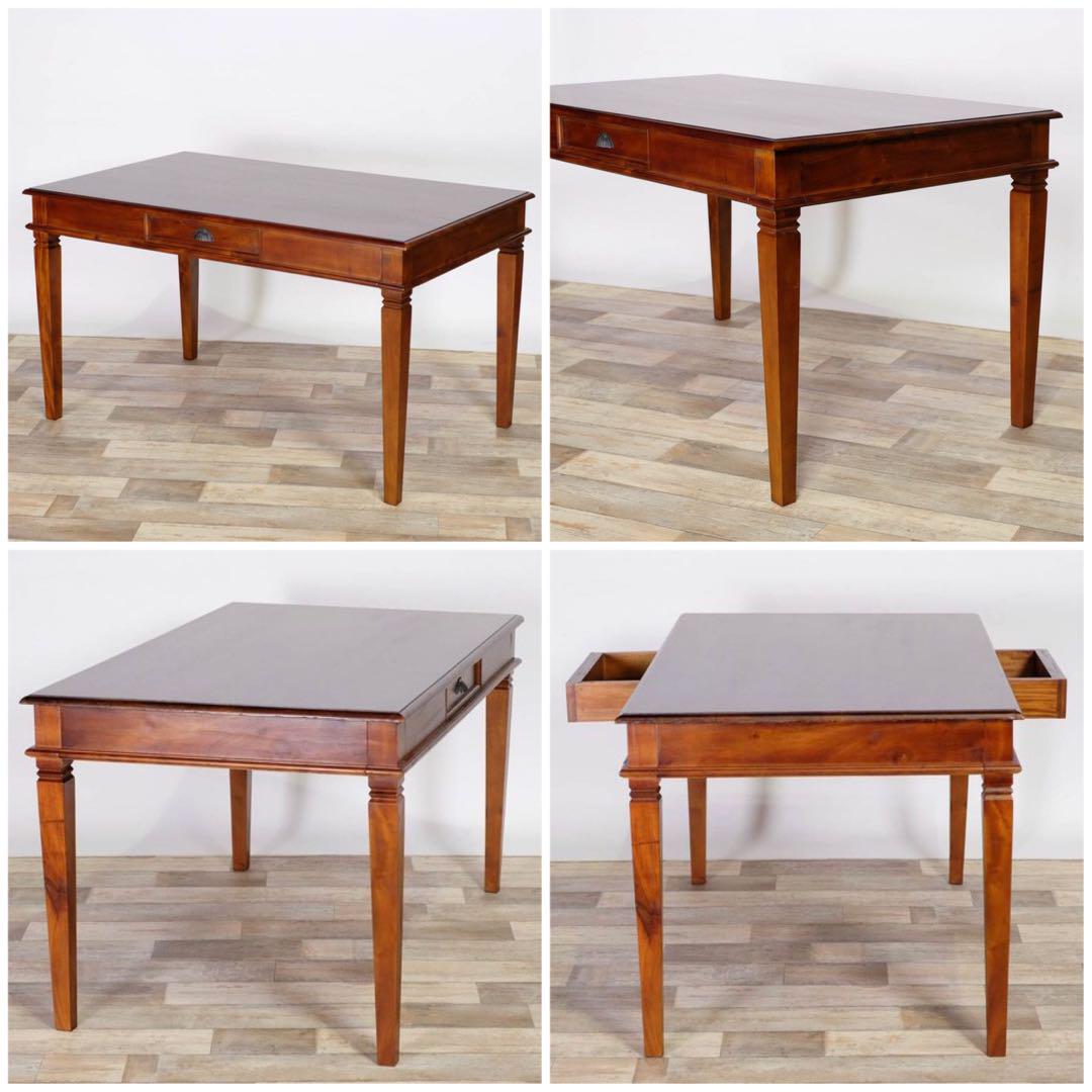 K 新品 アジアン ダイニングテーブル L カントリー カフェ