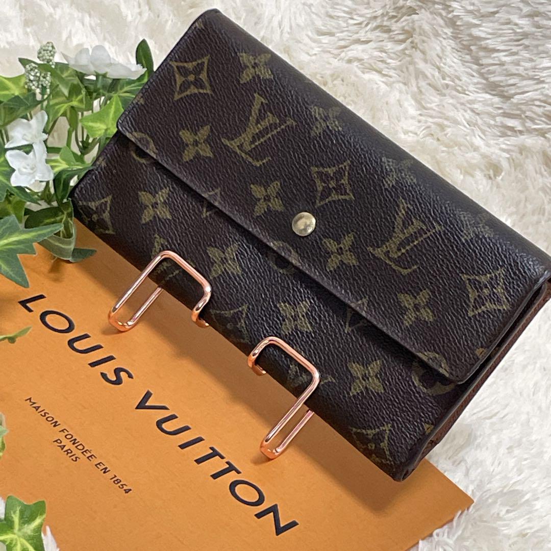 ✨極美品✨LOUIS VUITTON モノインターナショナル 長財布 ヴィトン ルイヴィトン【極美品】エピ ノワール ポルトフォイユ