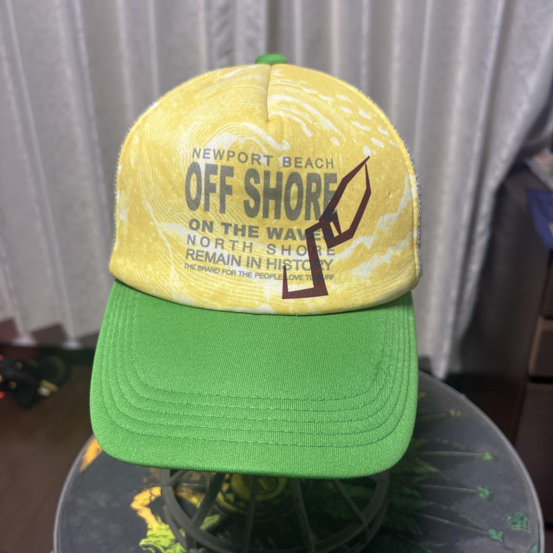 NEWPORT BEACH OFF SHORE サーフキャップ　フィッシング