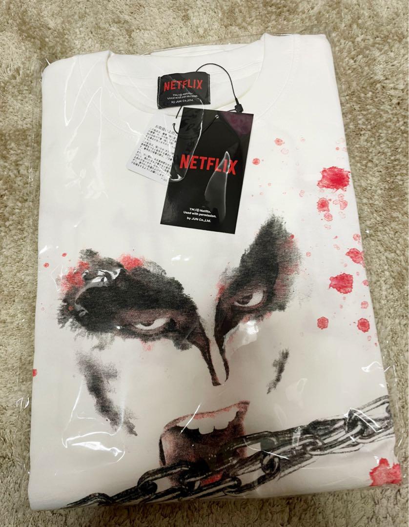 Netflix極悪女王 グラフィックTシャツ ホワイト