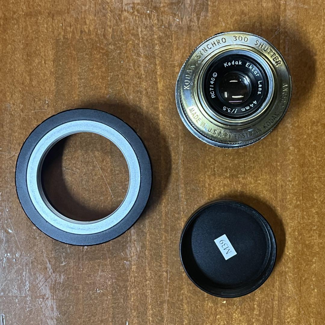 コダック エクター 44mm 3.5 オールドレンズ、改造レンズ E コダック エクター 44mm 3.5 オールドレンズ、改造レンズ E