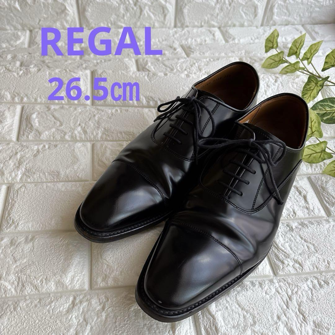 REGAL✨ストレートチップ ビジネスシューズ 315R/BK/26.5cm