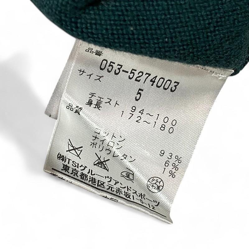 パーリーゲイツ タートルネック 長袖 ニット セーター 5 ゴルフ ボーダー