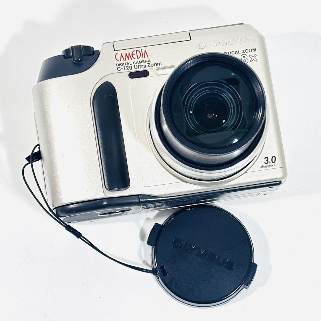 ★動作品★【A1519】OLYMPUS CAMEDIA C-720 デジカメデジタルカメラ
