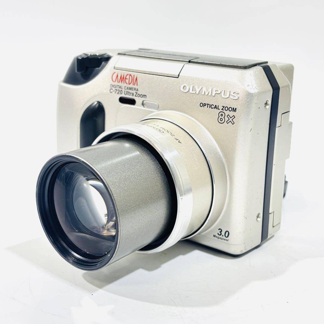 ★動作品★【A1519】OLYMPUS CAMEDIA C-720 デジカメ