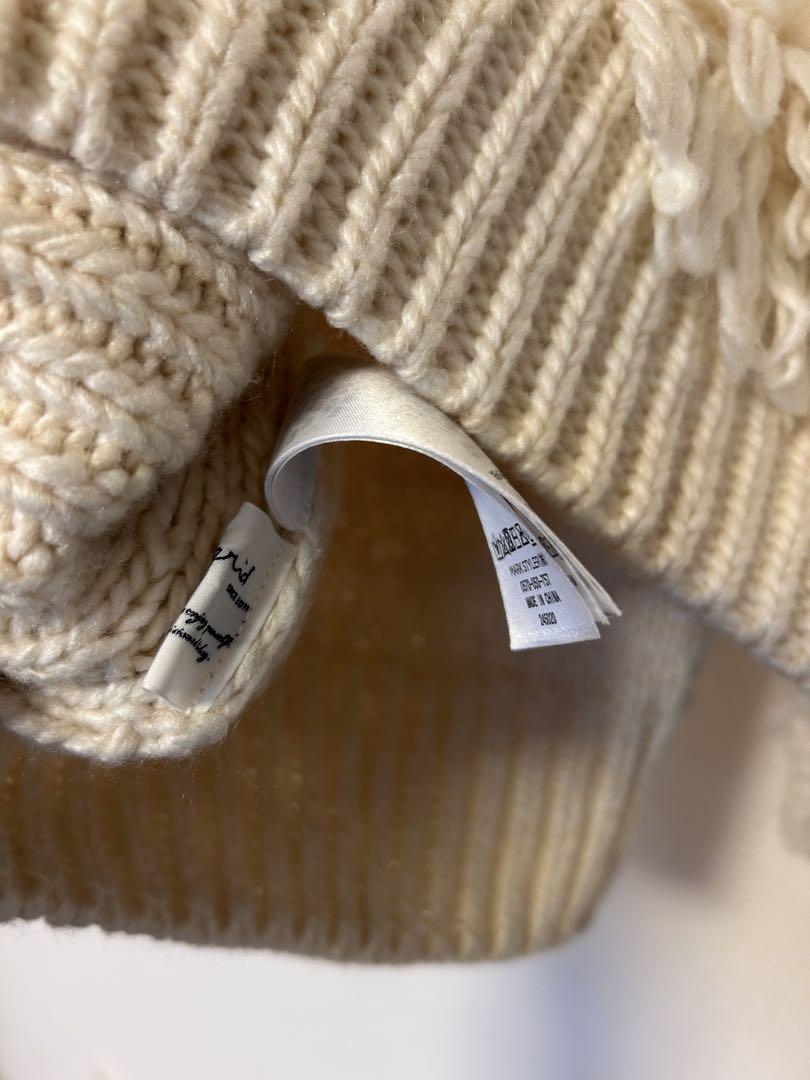 美品　ループヤーンニットベスト＊Ungrid