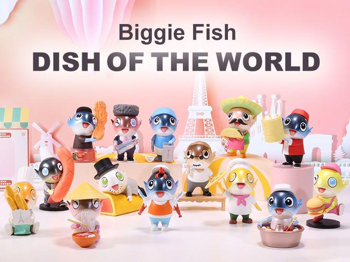 popmart BIGGIE FISH DISH OF THE WORLD