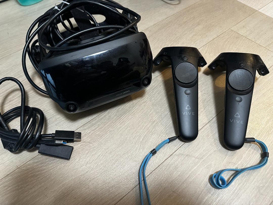 VALVE INDEX VR HMDのみとVIVEコントローラーおまけ - yobuko VALVE INDEX VR HMDのみとVIVEコントローラーおまけ - yobuko
