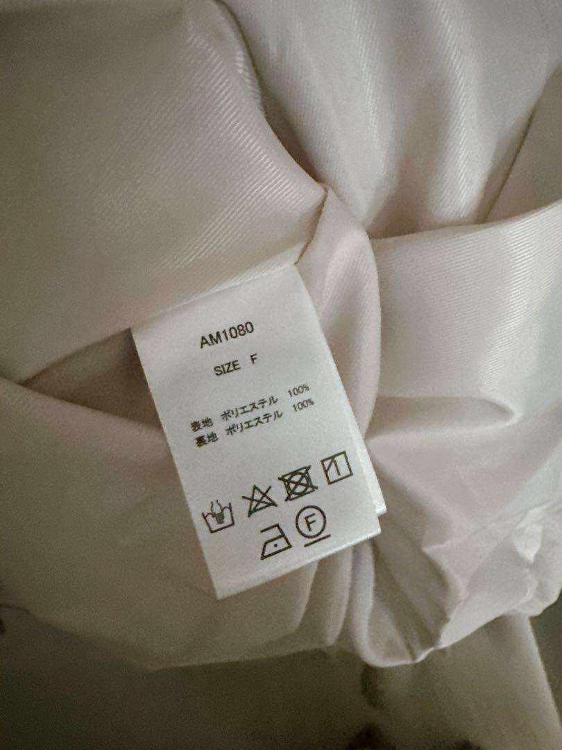 Ann ribbon pleats dress andmary アンドマリー