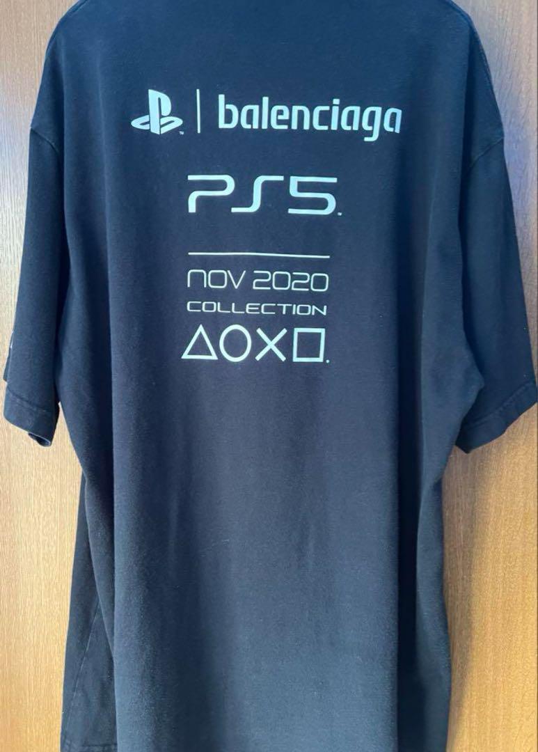 正規 BALENCIAGA PS5 Tシャツ playstation