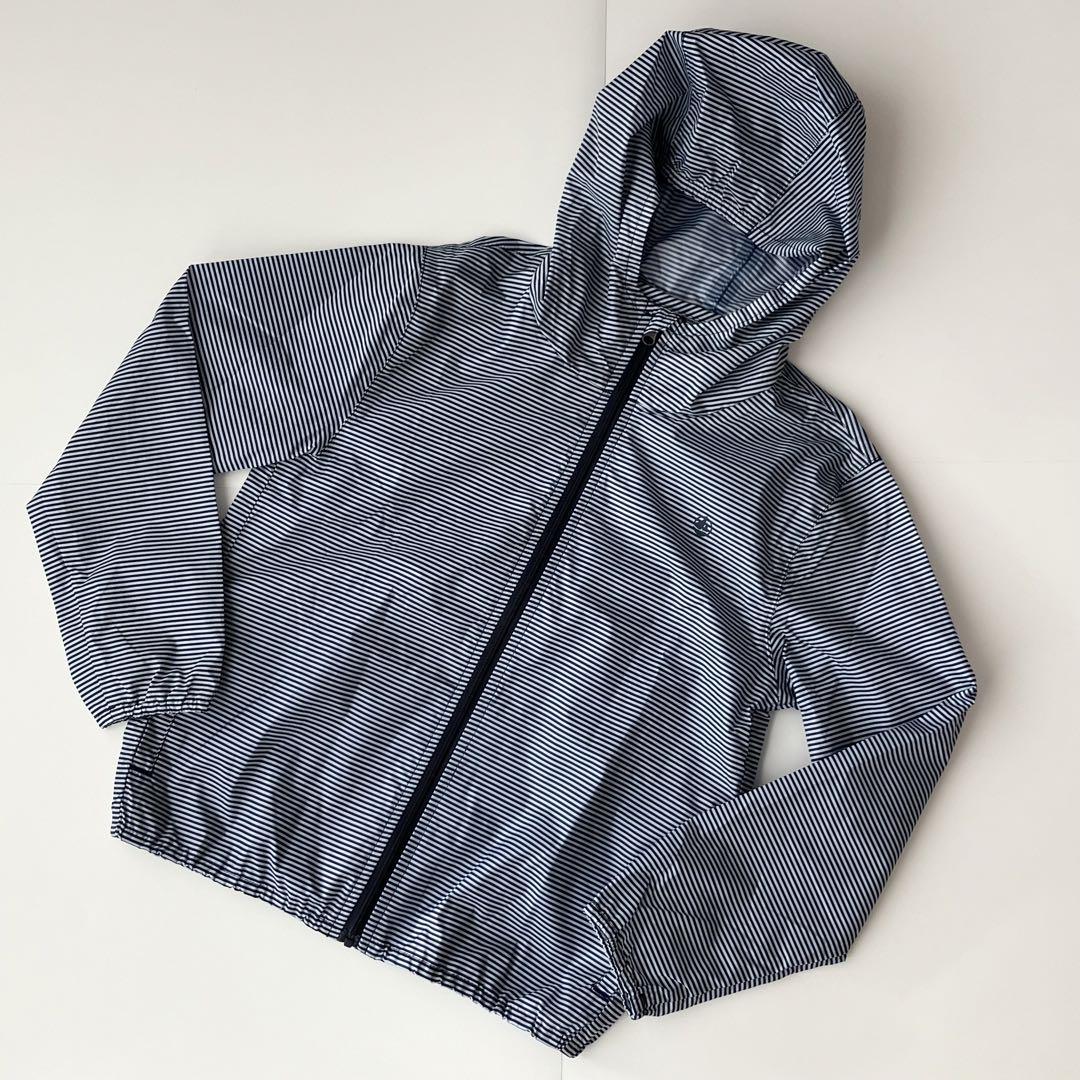 【2点セット】petit bateau ウィンドブレーカー＆ダウンベスト　128