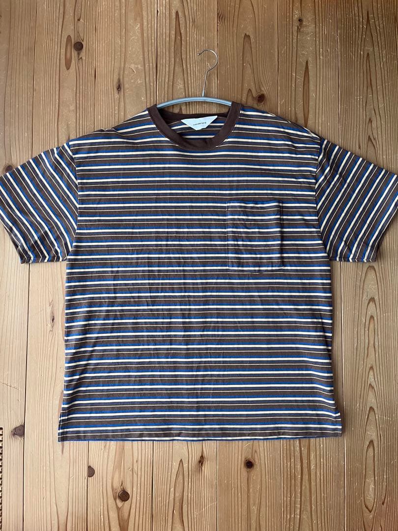 wonderland マルチボーダーTシャツ