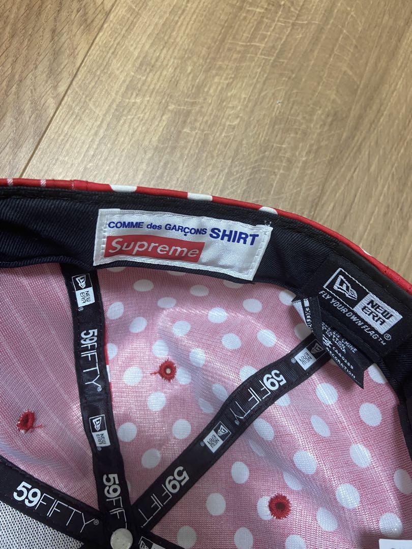 Comme Des Garçons shits Supreme New Era