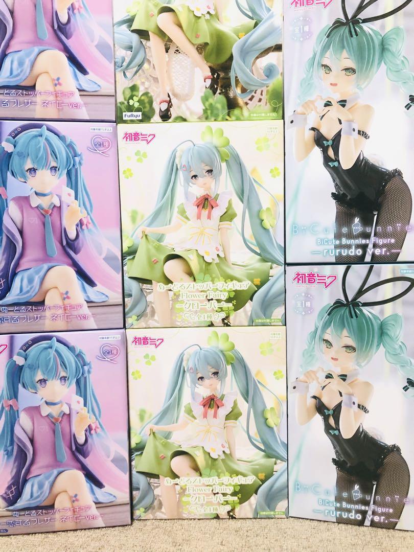 初音ミク 巡音ルカ まとめ売り 15個 ぬーすと 美少女 フィギュア 桜ミク