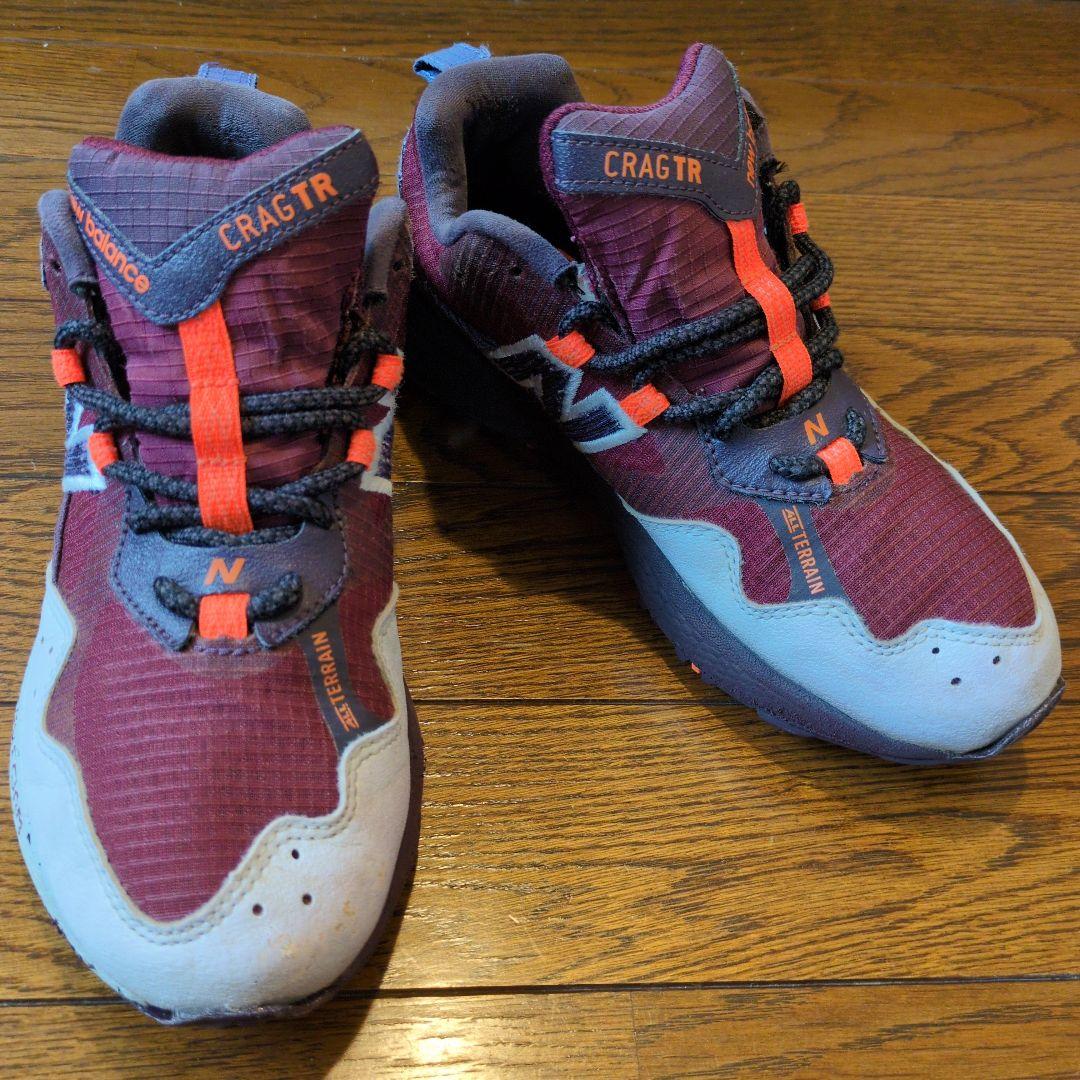 New Balance CRAG TR バーガンディ/オレンジ
