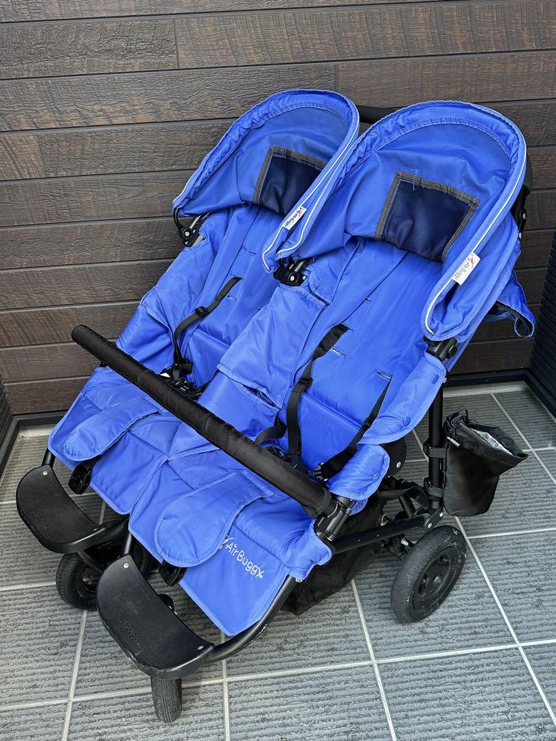 Air Buggy　エアバギー　ココダブル　双子　年子　青色 楽天市場】＼レビュー投稿で選べるプレゼント／エアバギー