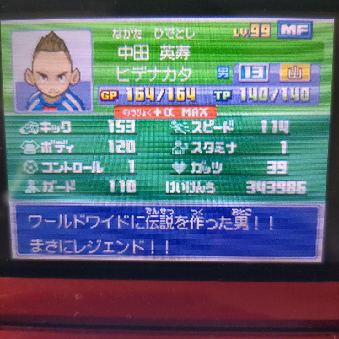 イナズマイレブン3 スパーク ニンテンドーDS 限育成済み