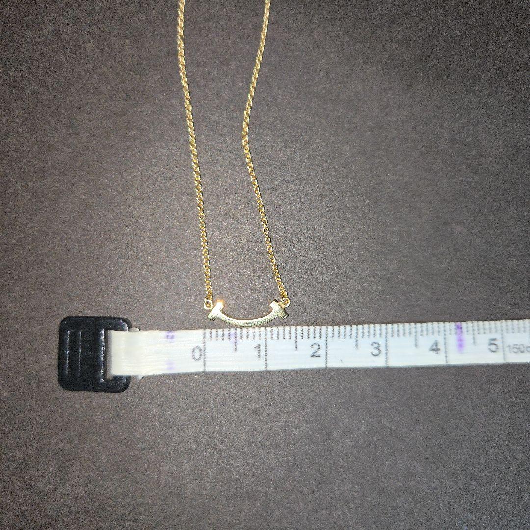 S142★ TIFFANY&Co　T スマイル　Au750