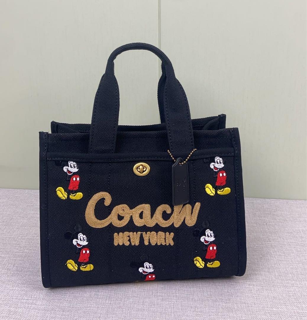 DISNEY X COACH】カーゴ トート バッグ ミッキーマウスCAF76