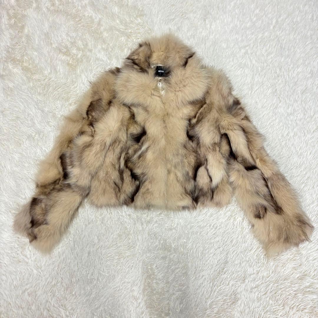 CHU XXX フォックスファー ジャケット コートFREE SIZE・CHU XXX