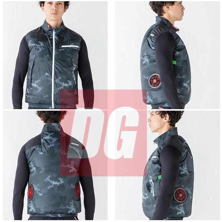 AC1034D限定ベストフルセット3XL色33【バートル 限定色 空調服】1!