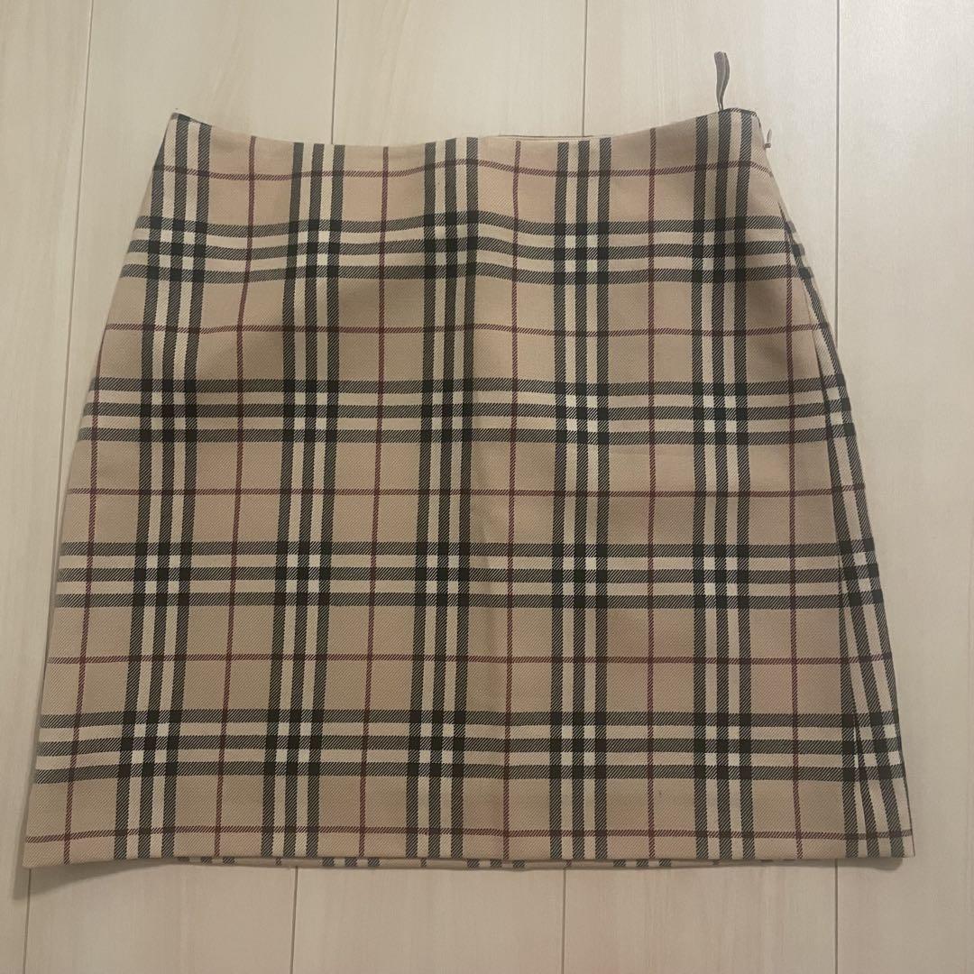 Burberry バーバリーブルーレーベル タイトミニスカート サイズ38