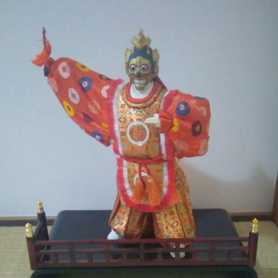 木目込み人形 舞楽 蘭陵王