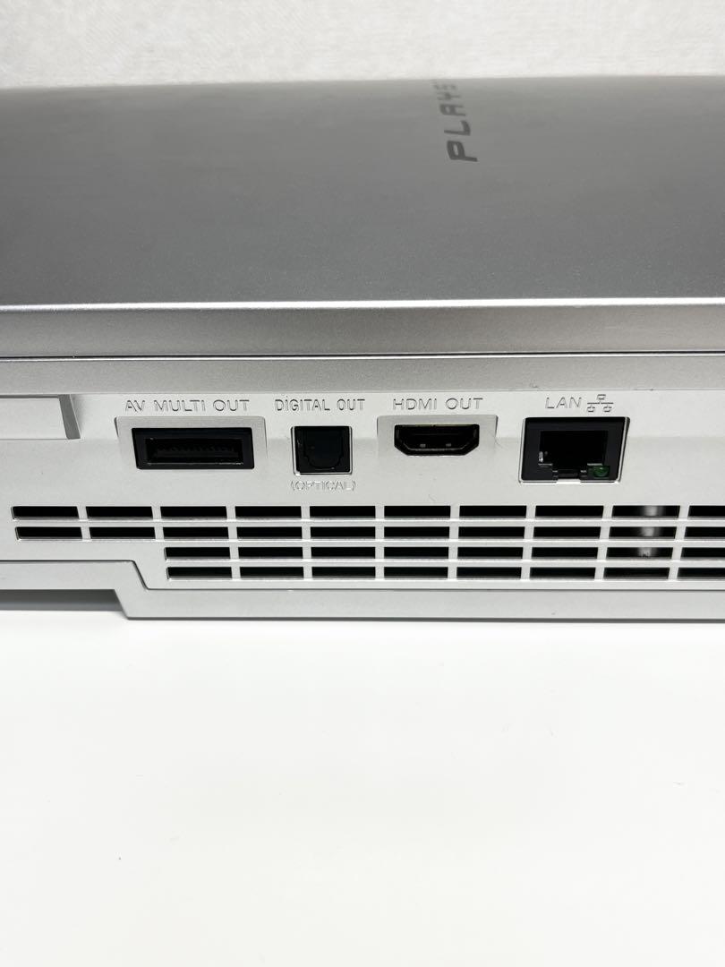 【美品】PS3 本体セット CECHH00 シルバー コントローラー2個付き