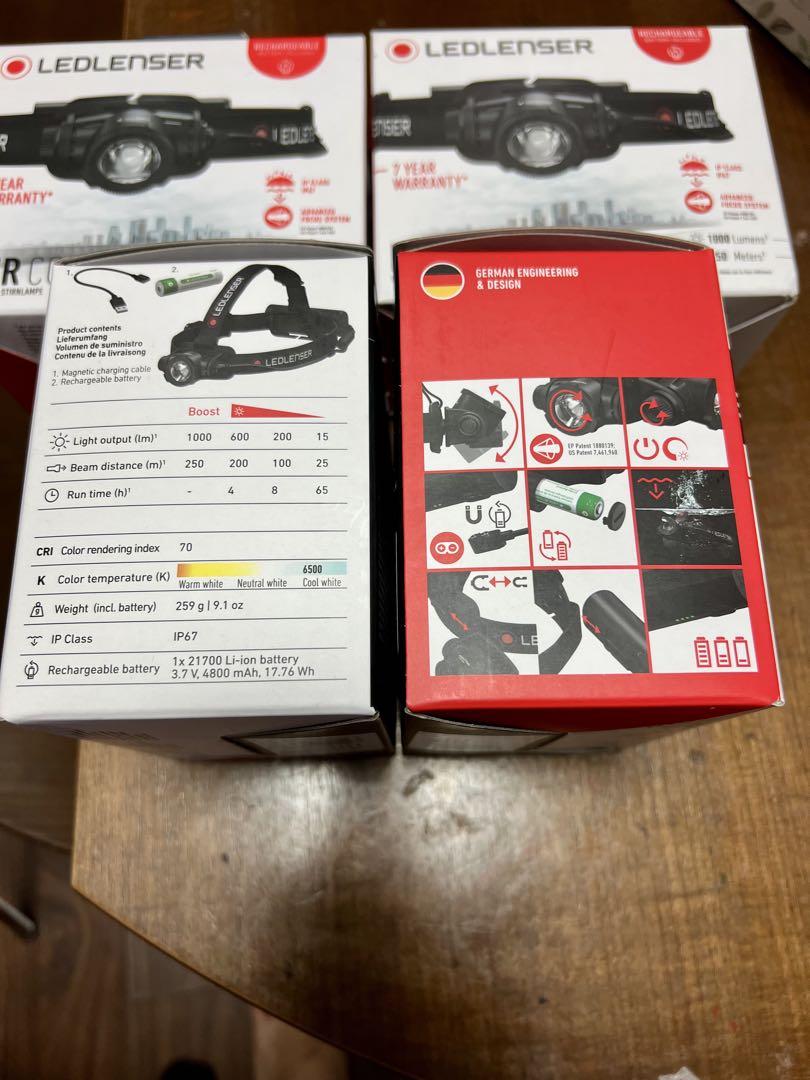 LED LENSER H7R CORE新品未使用
