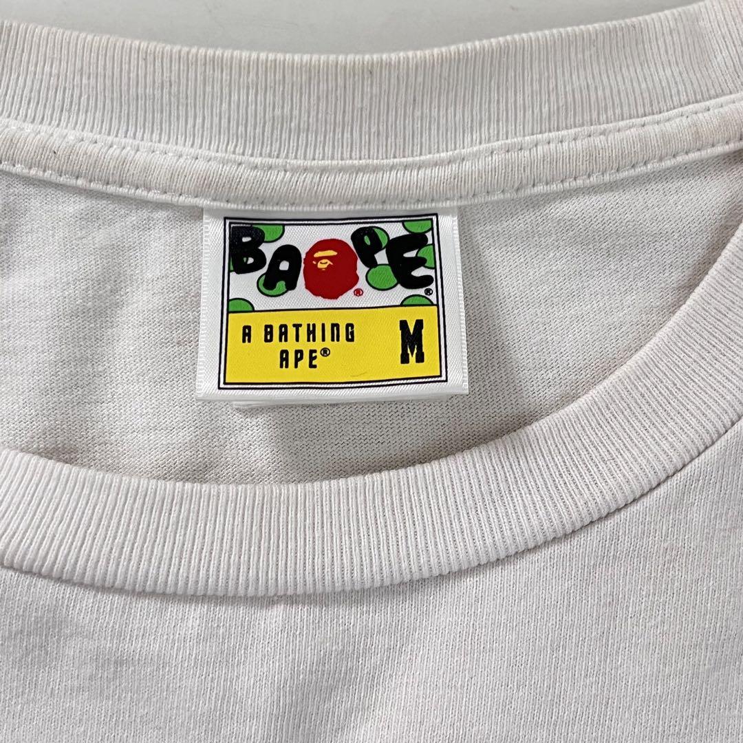 a bathing ape 金タグ カモフラ Tシャツ ゴリラ 顔 M 古着 a bathing ape 金タグ カモフラ Tシャツ ゴリラ 顔 M 古着