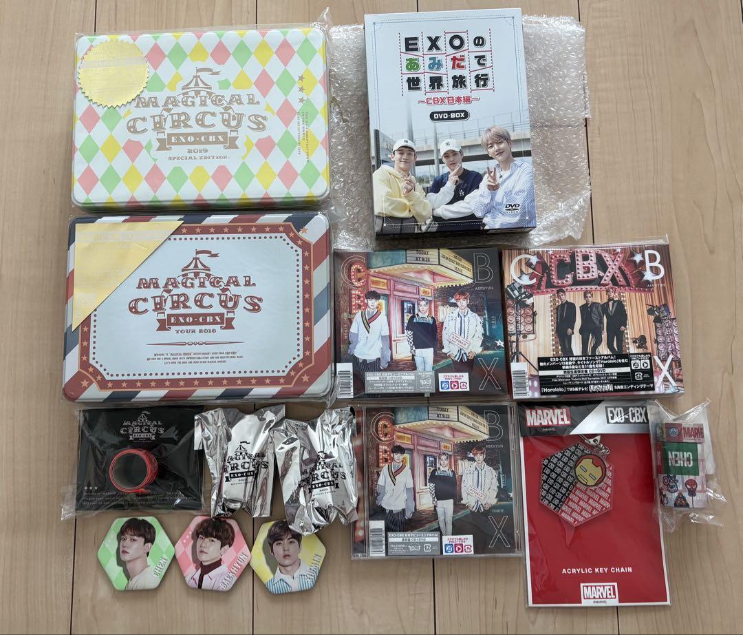 EXO CBX ライブ DVD まとめ売り Amazon | CBX DVD 2025 日本ファンミーティング LIVE ライブ EXO
