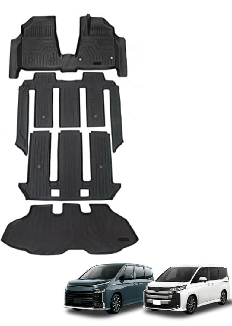 トヨタ　ヴォクシー　ノア　90系対応 フロアマット 一体型　フルセット