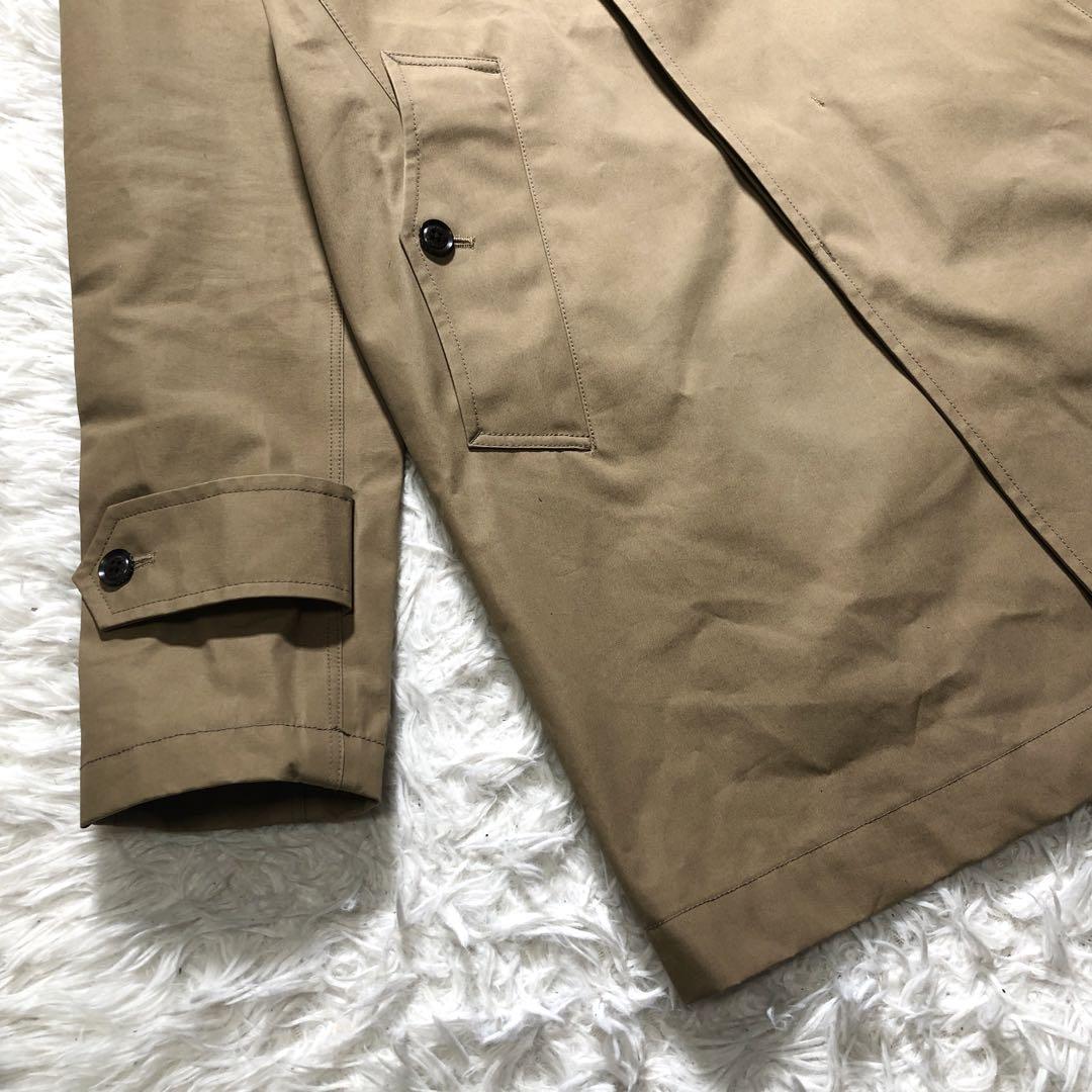 【美品】nanamica ゴアテックス　ステンカラーコート　ベージュ　M 防水