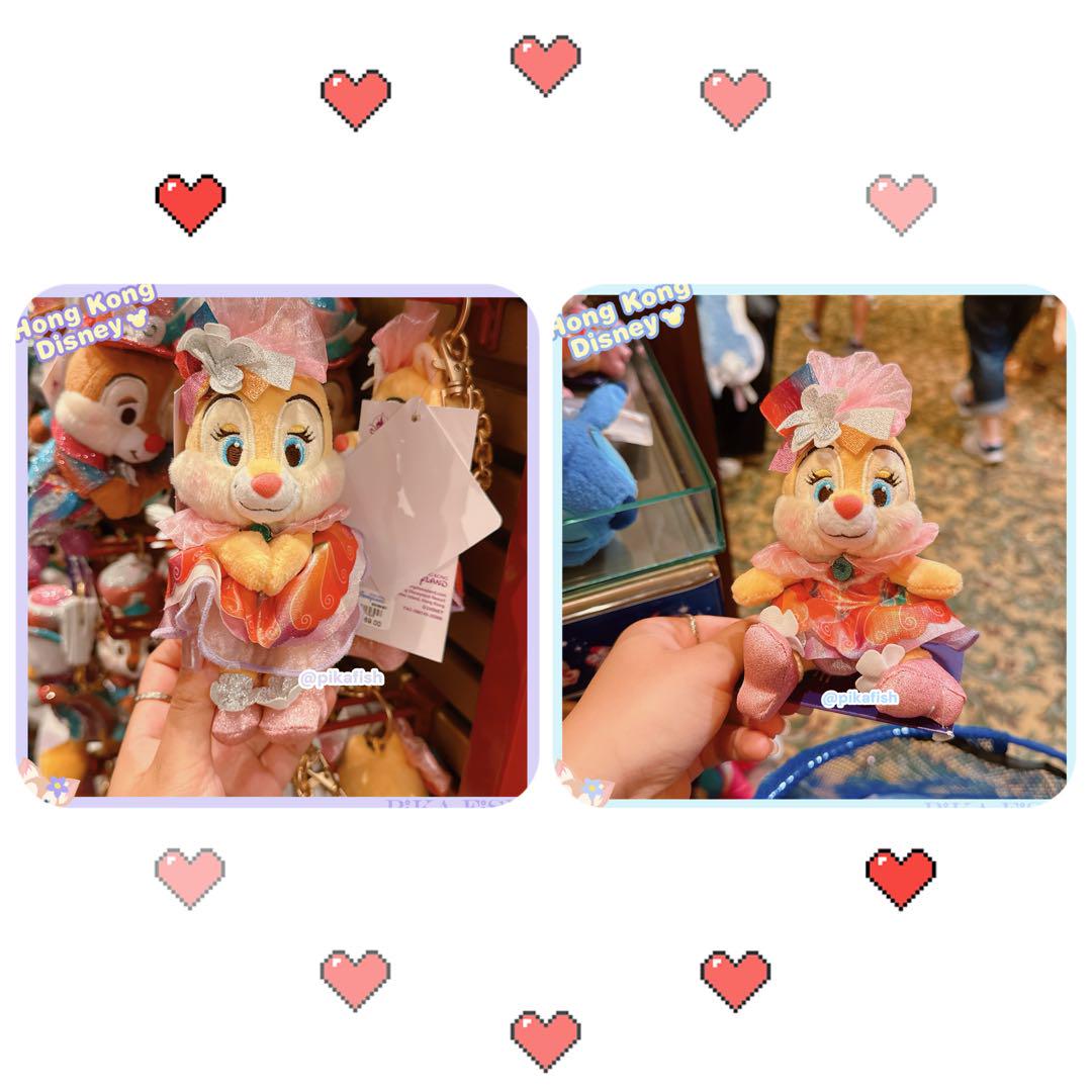 クラリス　2点セット　香港ディズニー　20周年